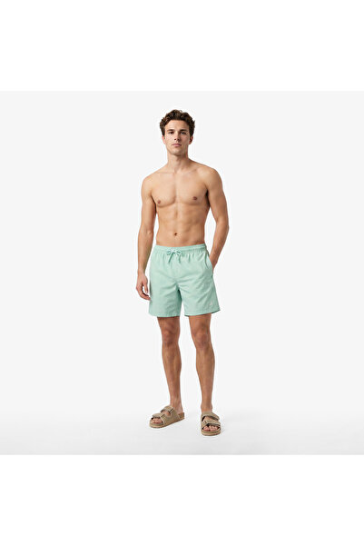 Nautica Erkek Yeşil Regular Fit Deniz Şortu