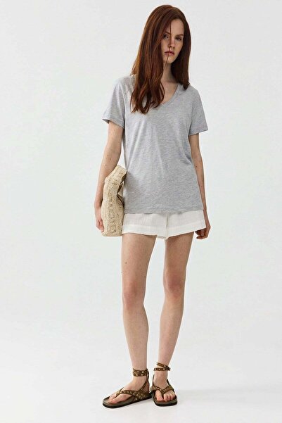 COTENCONCEPT V-Neck Basic T-Shirt