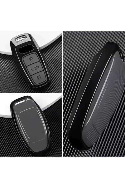 keymatik Audi A3 A4 A6 A7 A8 & B9 C8 4K D5 & S7 S8 & Q7 Q8 Tpu Premium Key Case Cover