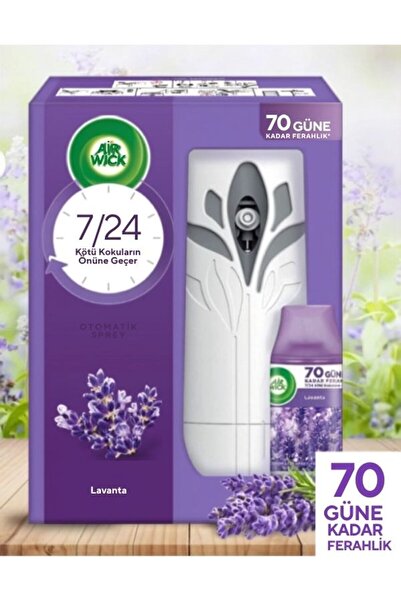 DOFİX Air Wick Freshmatic Otomatik Sprey & Lavanta Yedek Sprey Oda Kokusu Kiti