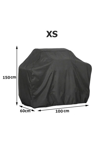 Choice5 100X60X150CM BBQ Grill Barbeque Cover Anti-Dust Waterproof Weber Heav...