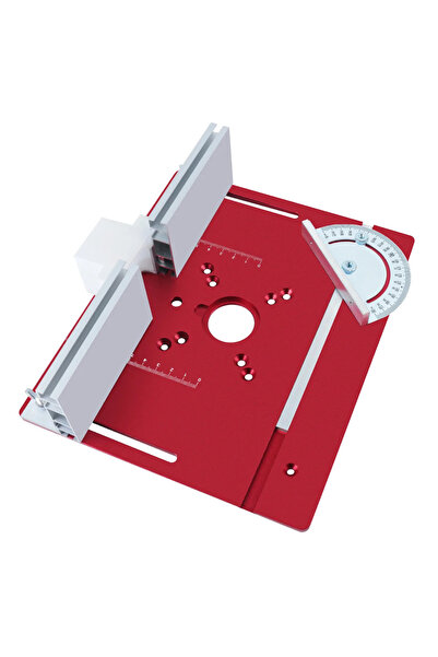 Choice1 1pcs Red Plate Set Woodworking Router Lift Kit - Aluminum Router Tabl...