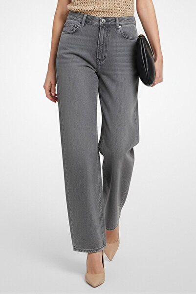 G-STAR RAW Women Straight Washed Non Stretchable Denim, Light Grey