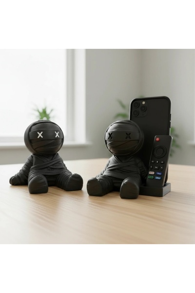 OEM Stylized Decorative Remote Control Holder, 3D Printed - Matte Composite B...