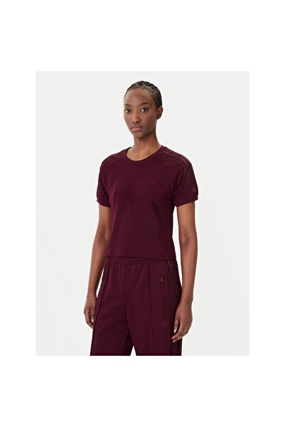adidas Γυναικείο T-shirt KC6453 Μπορντό