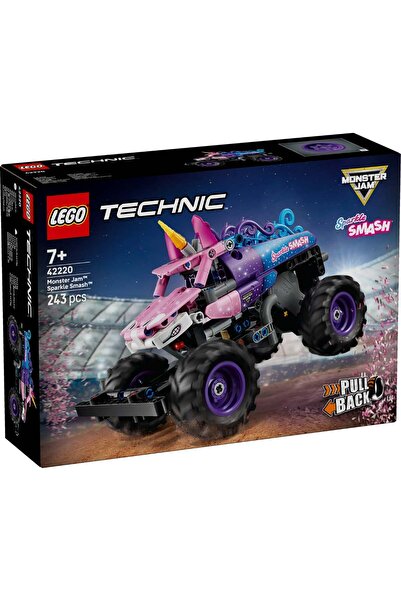 LEGO ® Technic - Monster Jam Sparkle Smash cu motor cu arc (42220)