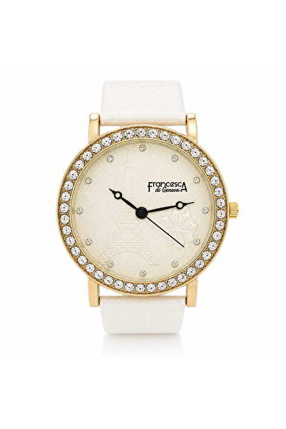 Watch Ceas de dama, Francesca di Geneva, Alb, FF487