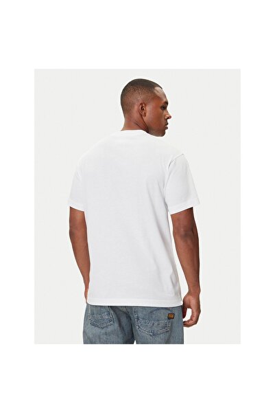 VERSACE JEANS COUTURE Ανδρικό T-shirt 79GAHP03 CJ01P Λευκό