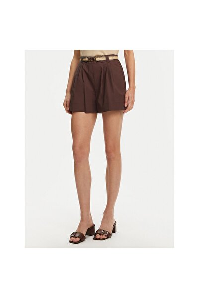 TWINSET Șorturi de damă din material textil 251TT2106 Maro