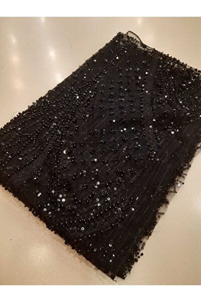 Safir Kumaş Kesip Aplik yada Motif Çıkarmalık Top Sonu Dantel 55 cm