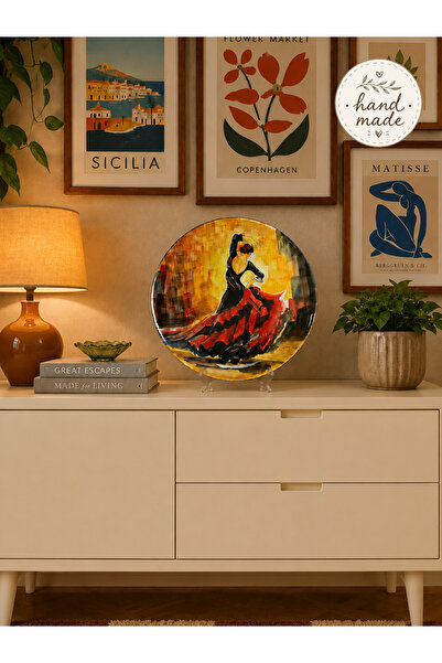 ferayhome Collection Series Hand Made Dekoratif 30 cm Tabak CSH105 - Feray Home