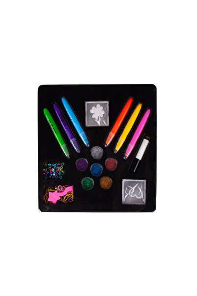 MalPlay Set 2-în-1 pentru tatuaje și vopsirea părului, 25 elemente, 109361