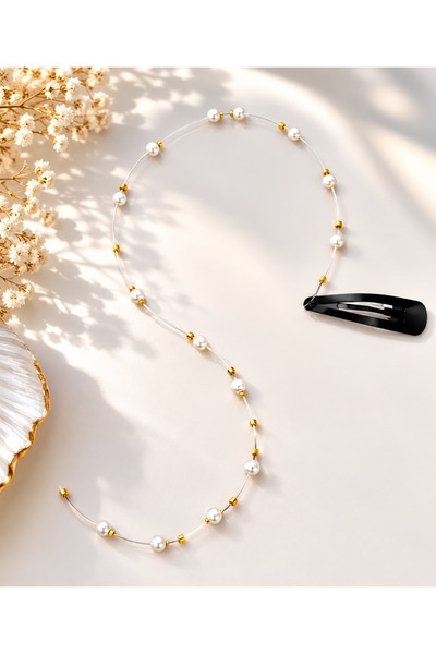 TUTU DESİGN Hair Bead Snap-On Hair Bead with Clasp