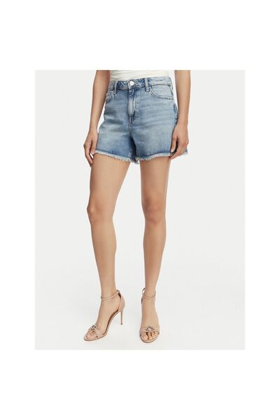 Guess Șorturi de blugi pentru femei W6GD74D0726 Albastru