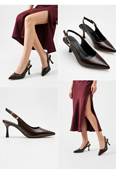 Veys Boutique Women's Yanki Material Evening Party Shoes