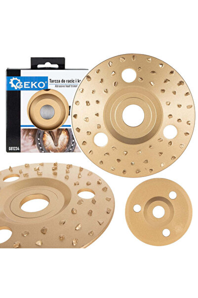 GEKO Disc abraziv Hoof, 125 mm, granulație medie, G 81234