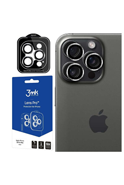 3MK Protecție Lentilă Pro pentru Apple iPhone 15 Pro Max