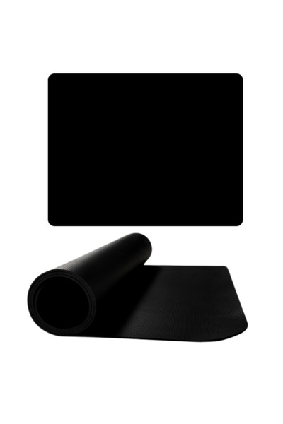 LEAN Mousepad antiderapant, 30 x 25 cm, negru, 20756