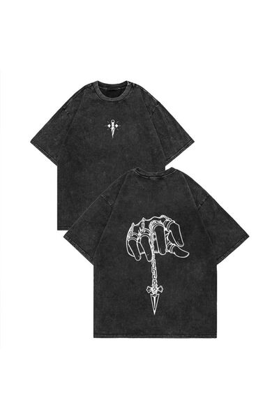 bellanova Elanco Unisex Colorful Oversize Printed T-Shirt Streetwear Comforta...