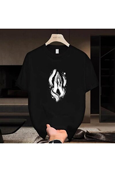 classy moda Unisex πολύχρωμο μπλουζάκι με στάμπα Oversize Streetwear Άνετη εφ...