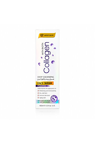 HappyDays Collagen and Biotin Facial Wash