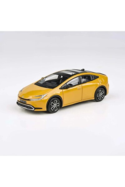 TUFY TOYS 1:64 2023 Toyota Prius Maximum Yellow