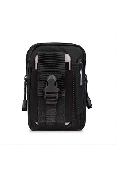 Beseder Borsetă Tactică MOLLE Telefon Accesorii Outdoor, Maro