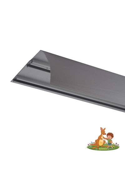 KLEIDECO Sina perdea Aluminiu Kleideco, model BURSA, 2 canale, masca inclusa ...