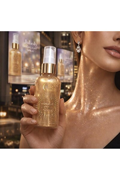 6 Beauty Golden Radiance Spray Add a Touch of Sparkle to Your Look with the G...
