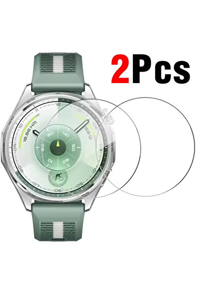 Choice6 for GT6 46mm 2PCS 9H Tempered Glass for Watch GT 6 Pro 46mm 41mm, Pre...