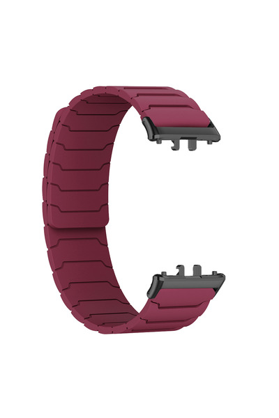 Choice23 for Galaxy Fit 3 BWR Magnetic Strap For Fit 3 Silicone Adjustable Wa...