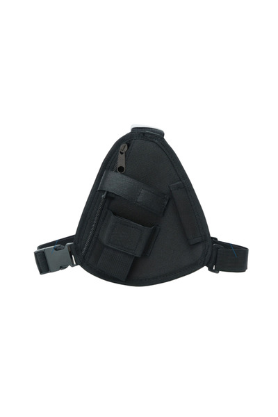 Choice black Multifunctional chest belt walkie-talkie chest bag - Portable cr...