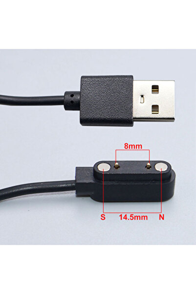 choice2 1Piece USB 2Pin 8-14.5 YanXi 2Pin 4Pin Smartwatch Dock Charger Adapte...