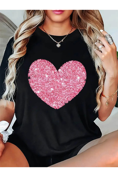 01THEONE Women'S Casual Short Sleeve T-Shirt Living Room Wear, Soft Fabric wi...
