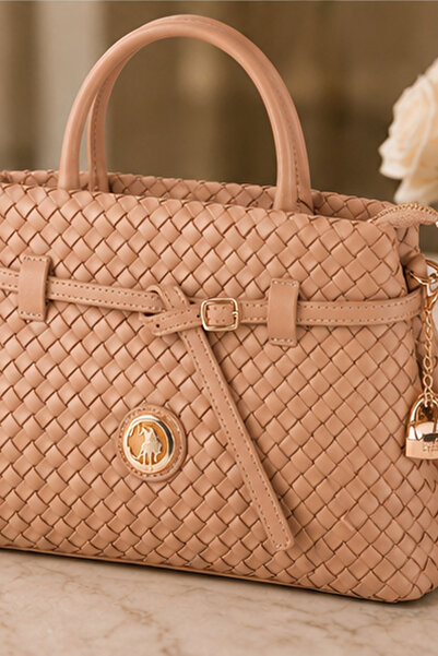 U.S. Polo Assn. USPA SHOULDER BAG US6584,BEIGE