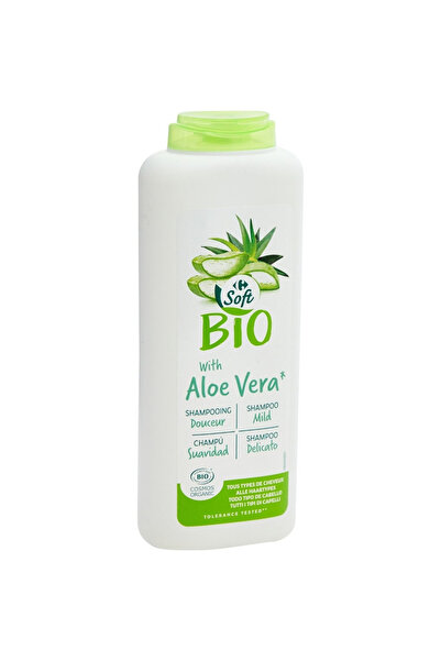 Carrefour Soft Șampon Bio pentru toate tipurile de păr, 400 ml