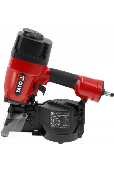 yato Pistol pneumatic de bătut cuie, tip tambur, pentru tâmplari, 45-90mm YT0...