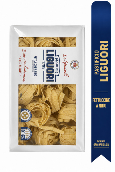 LIGUORI Fettuccine a Nido İtalyan Makarna 500 Gr