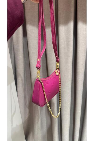 Nobrand Pembe Omuz & Çapraz Askılı Kadın Çanta