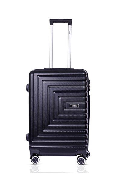 Mnuk Pilgrimage 24-Inch Check-in Hard Shell Luggage, ABS Spinner Travel Suitc...