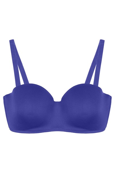 koza iç giyim Women's Non-Padded Micro Strapless Bra