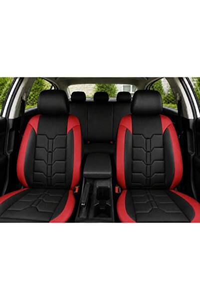 DELUXETUNING Set huse scaune auto universale de lux, fata-spate, piele ecolog...
