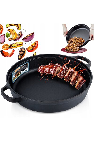 Vilde Tigaie din inox pentru gaz, inducție, grătar, focar, pentru cuptor, 30 ...