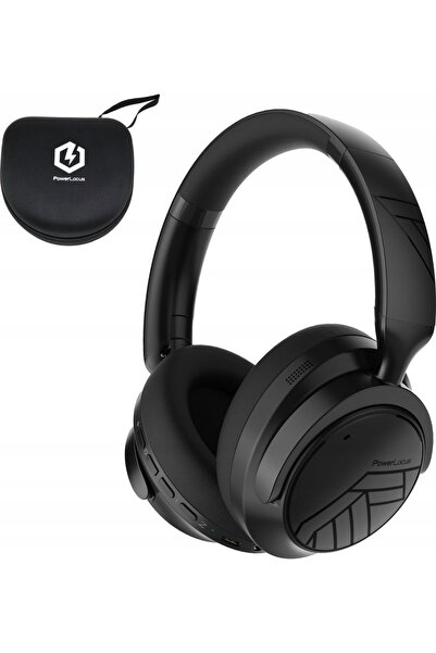 PowerLocus Căști PREMIUM 70h Bluetooth Moonfly / Microfon / ANC + Husă