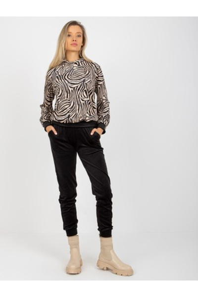 rue parıs Women's Suit, RUE PARIS, Cotton, Long Sleeve, Beige, model WN-KM241...