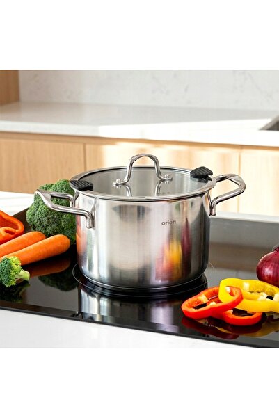 Orion Oală VENICE cu capac din inox 20 cm 4,6L PREMIUM