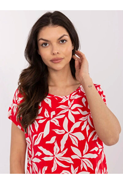 Sublevel Bluza Dama, Sublevel, Viscoza, Maneca scurta, Coral, model D73771M10...