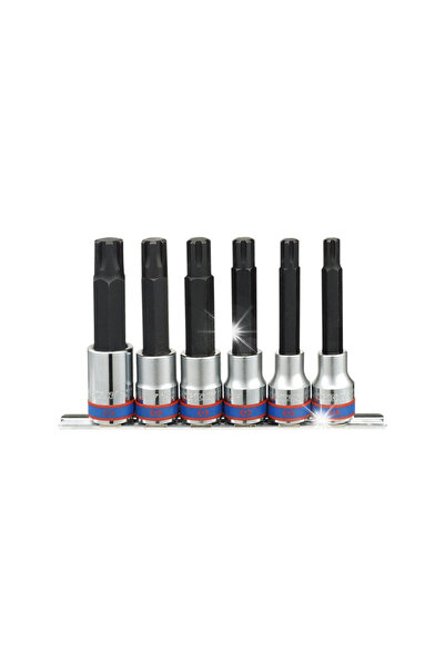 King Tony Set de racorduri cu capăt filetat RIBE 1/2 " 6 buc. LUNG, M9-M16 41...