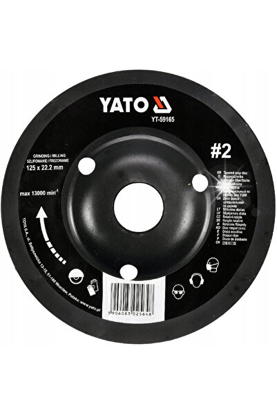 yato Disc de șlefuit lemn TARNIK 125mm NR2