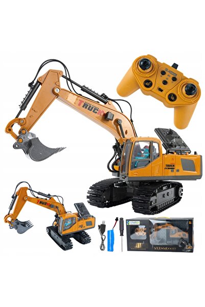 Stator Buldozer telecomandat cu pilot, utilaj de construcții, cu șenile, cu a...